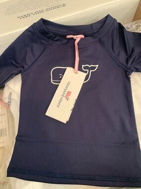 Vineyard Vines Navy Rash Guard